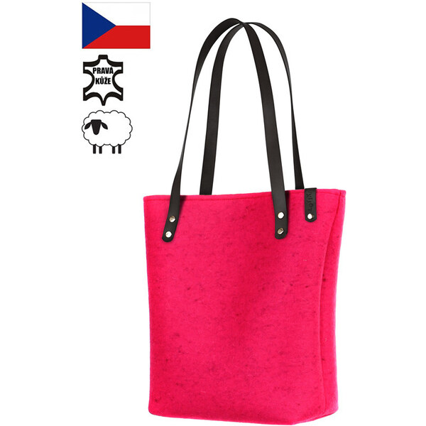 Lotika Veľká plstená kabelka - eco friendly product - vyrobené v 36988053
