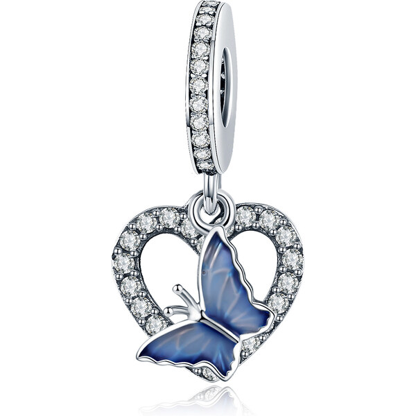 Emporial strieborný prívesok Čarovný motýľ 41570797