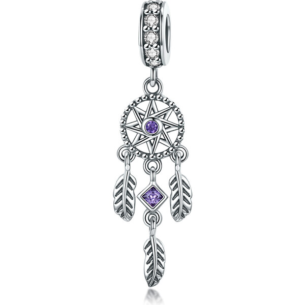 Emporial strieborný prívesok Spirituálny lapač snov 25404828
