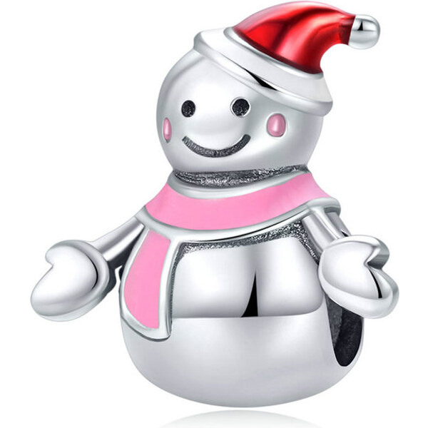 Emporial Royal Fashion prívesok Ružový snehuliak 41662183