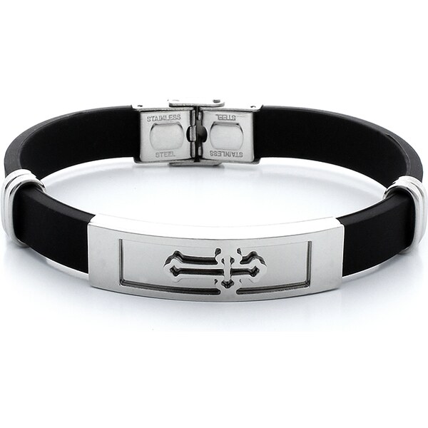 BM Jewellery Pánsky náramok z chirurgickej ocele S461050 10400096