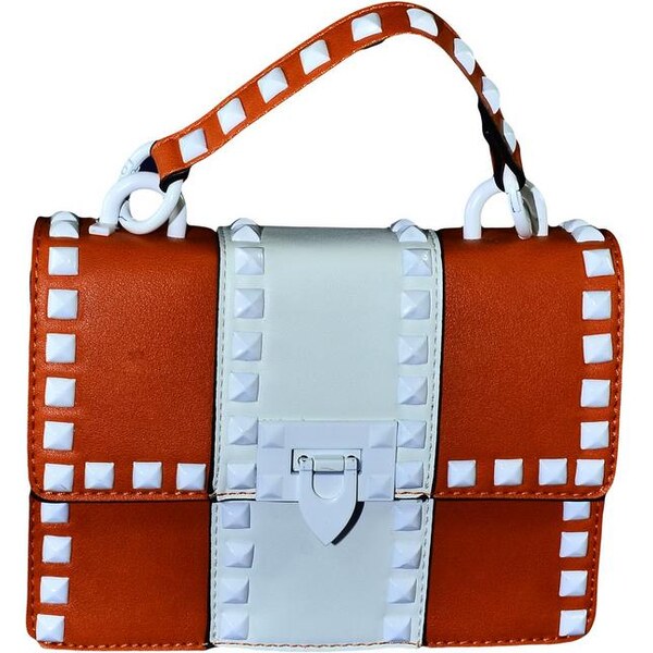 JOHN-C Dámska oranžová kabelka RECHO 5376973