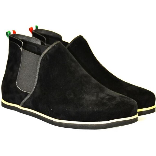 JOHN-C Dámske čierne členkové topánky ORIOS 4358250