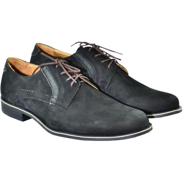 I-GUANA Čierne pánske topánky VICEN 4358482