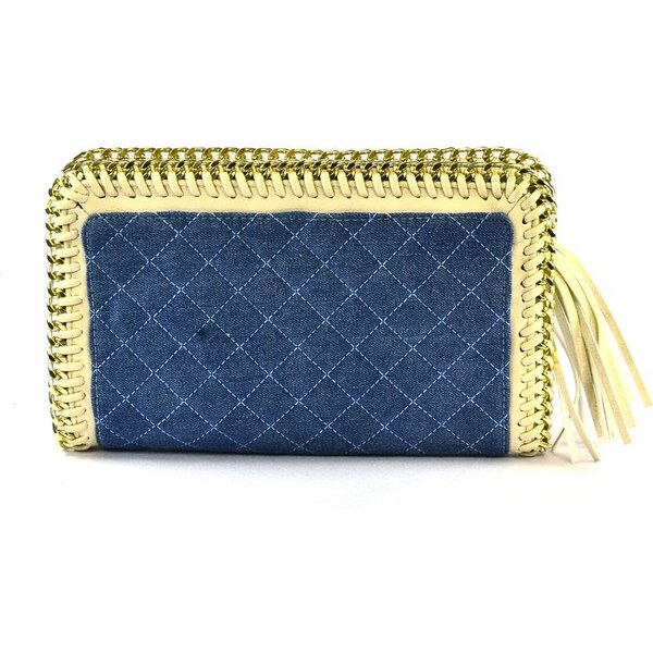 JOHN-C Dámska rifľová béžová kabelka JEANA 4358429