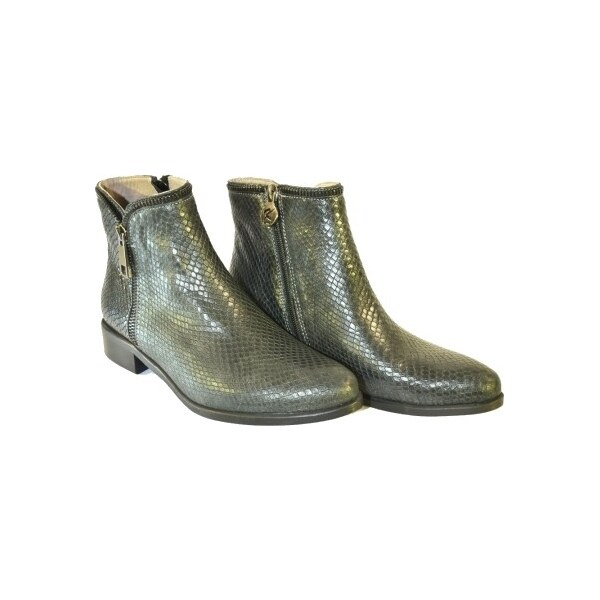 KARINO DÁMSKE ČIERNE ČLENKOVÉ ČIŽMY SARAJANE 4359594