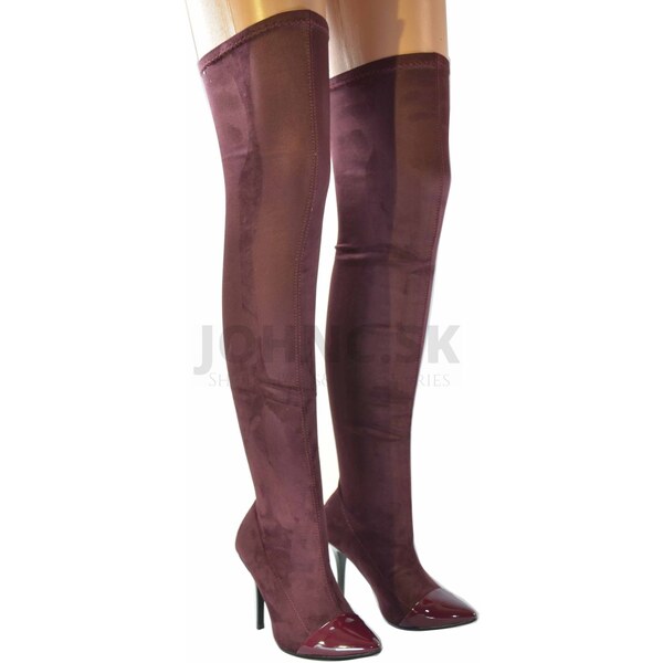 ALEX DÁMSKE BORDOVÉ ELASTICKÉ ČIŽMY ANNY 8566676