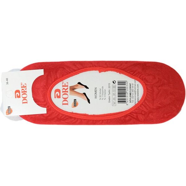 JOHN-C Ponožky DORE RED ČERVENÉ 4360388