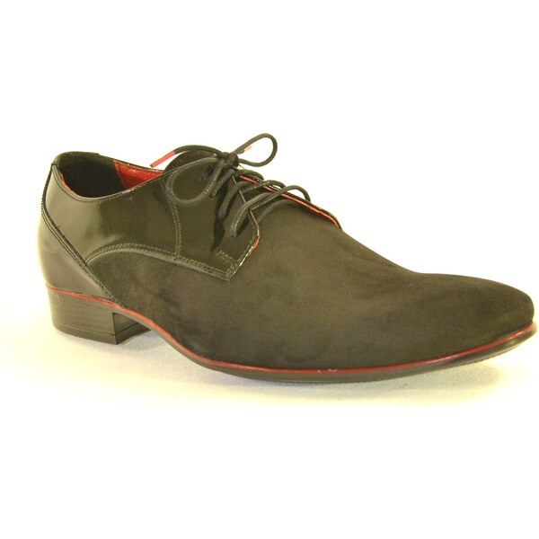 BASSO LAVAGIO PÁNSKE ČIERNO/ČERVENÉ POLTOPÁNKY CLARENCE 4360696