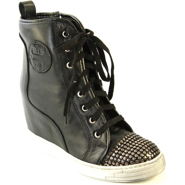 CLAUDIA DÁMSKE ČIERNE ČLENKOVÉ ČIŽMY ZENA 31410229