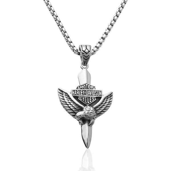 BM Jewellery Náhrdelník HARLEY-DAVIDSON z chirurgickej ocele S495160 10400126