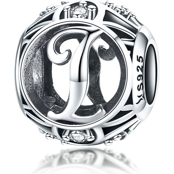 Emporial strieborný prívesok korálka Písmeno I 24464418