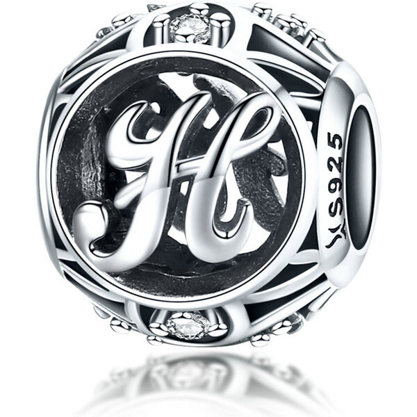 Emporial Royal Fashion přívěsek korálek písmeno H 24464417