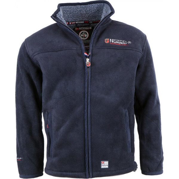 GEOGRAPHICAL NORWAY mikina pánska UBOLT s kožušinkou 15517979
