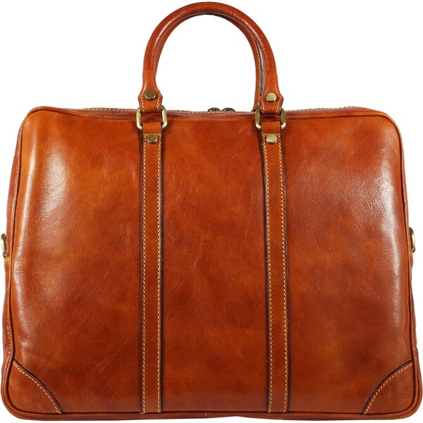 Camel kožená talianska kabelka Alano Camel NovaKabelka.sk 7119869