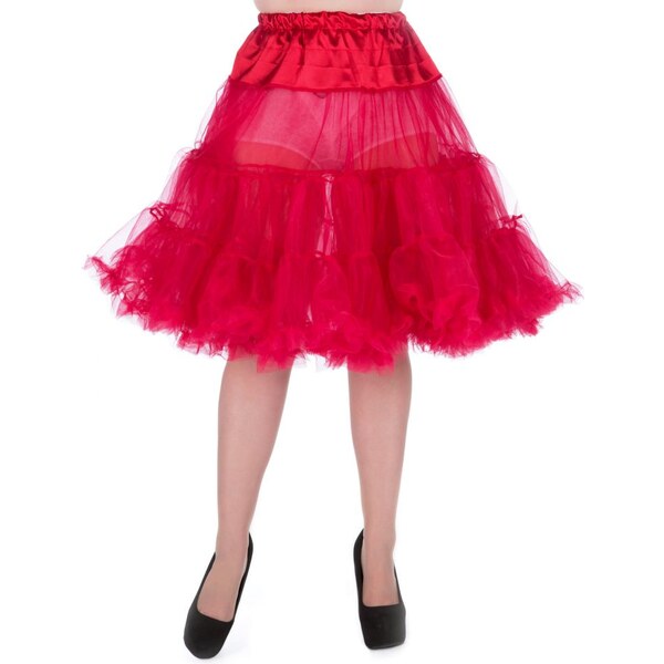 Lady Vintage Červená Spodnička 7076454