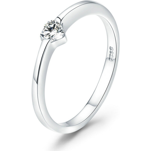 Emporial strieborný prsteň Jemné city 29017421