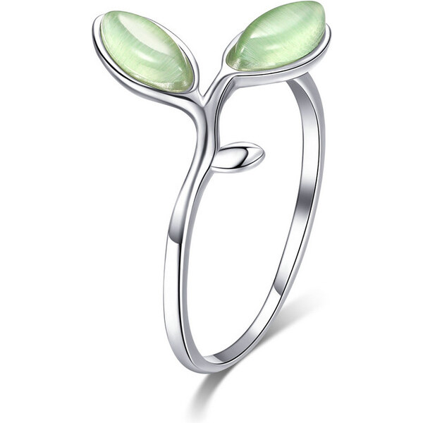 Emporial strieborný prsteň Nádych prírody 31337431