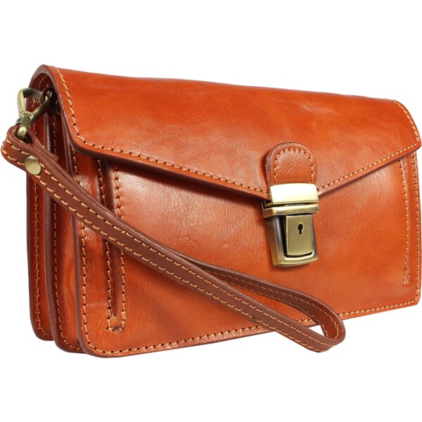 Camel kožená talianska kabelka Fedro Camel NovaKabelka.sk 7594406