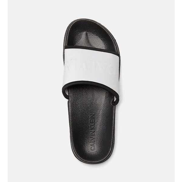 Šľapky KW0KW00514-091 strieborná - Calvin Klein 7616169