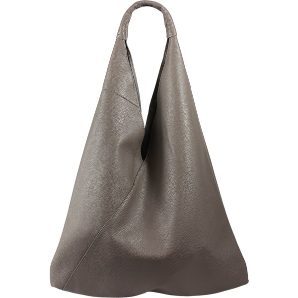 Sivá kožená talianska kabelka Alma Grigia Scura NovaKabelka.sk 7818117