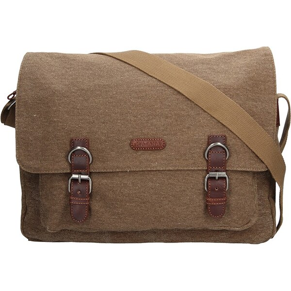 Pánska taška Katana Bredl - hnedo-zelená 11533058
