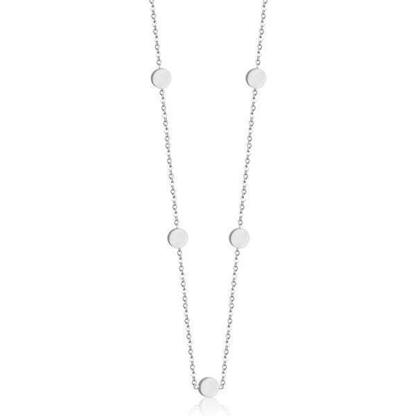 Glory Náhrdelník s kruhmi strieborná 104 7825876