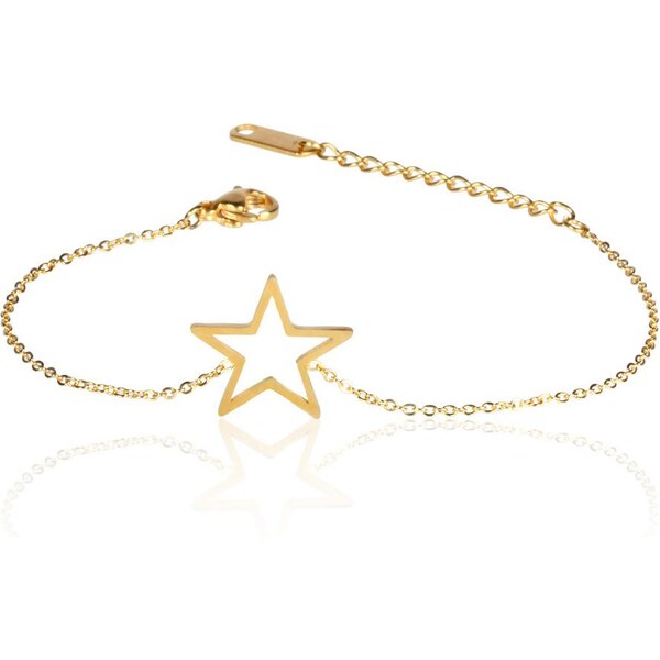 Glory Náramok s hviezdičkou zlatá 254 7974816