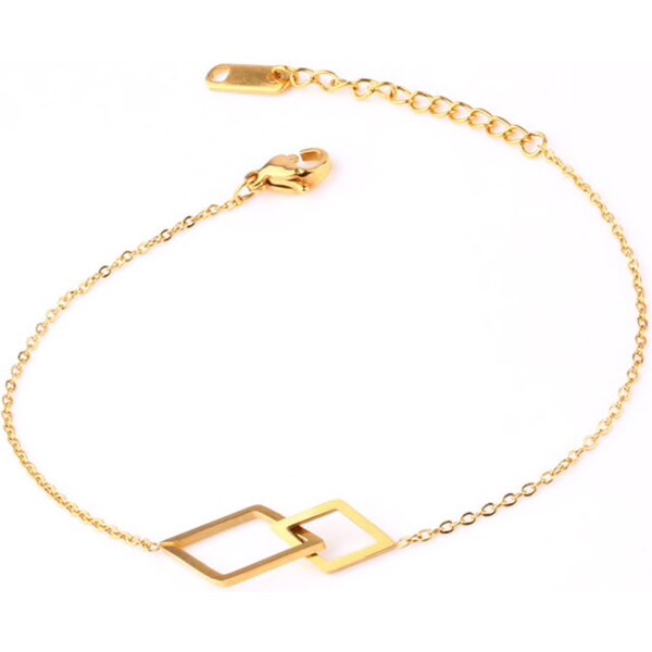 Glory Náramok dva kosoštvorce 228 7825885