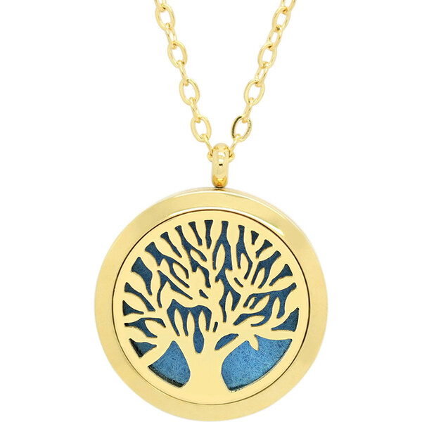 Glory Aróma náhrdelník Strom života zlatá 402 7964904