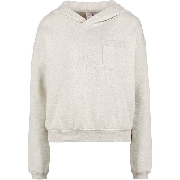 Dámska mikina s kapucňou QS5612E-SZH béžová - Calvin Klein 62621305