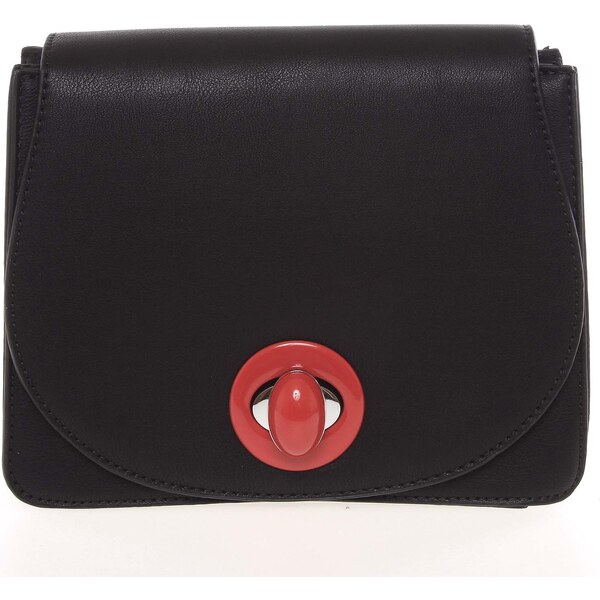 Moderná pevná dámska crossbody kabelka čierna - Silvia Rosa Stacey 34567557