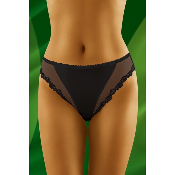 Wol-Bar Dámske klasické nohavičky Poly II, Farba čierna 65579137