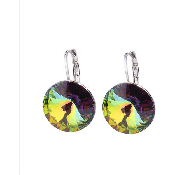 Glory Krištáľové náušnice Betti vitrail medium 911 8354899