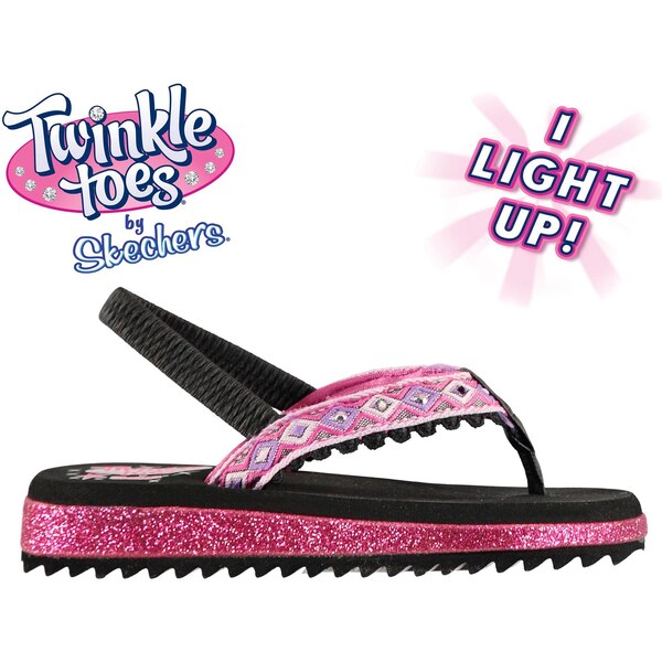 Skechers Twinkle Toes Girls Flip Flops 55256869