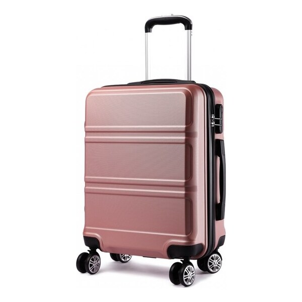 KONO Cestovný kufor - Ariel, na kolieskach cestovný, telový 5271885