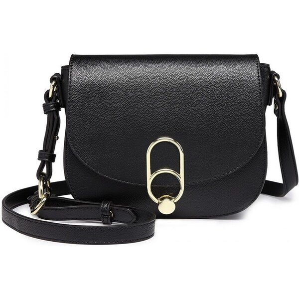 Miss Lulu Kabelka - saddle crossbody s doplnkami, čierna 16547678
