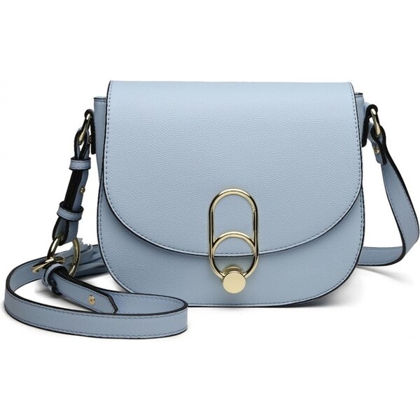 Miss Lulu Kabelka - saddle crossbody s doplnkami, modrá 19648644