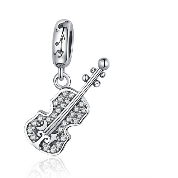 Emporial Royal Fashion prívesok Trblietavé husle 41562820