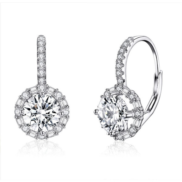 Emporial strieborné náušnice Krištáľové kúzlo SCE508 27929437