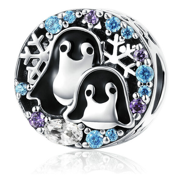 Emporial Royal Fashion prívesok Rodinka tučniakov 41695175