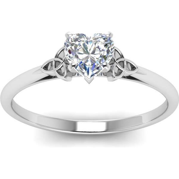 Olivie Strieborný prstienok so srdiečkom 2175 9399054