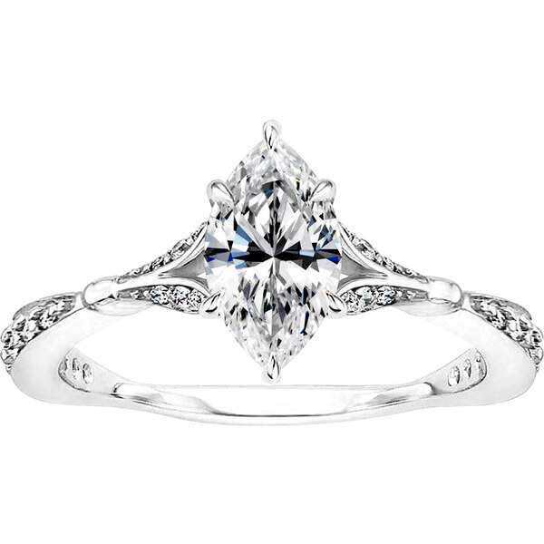 Olivie Strieborný prsteň BORNEO 2179 14271276