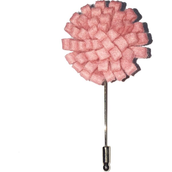 Jollylapel Ružová ozdobná strap kvetina do klopy 8843878