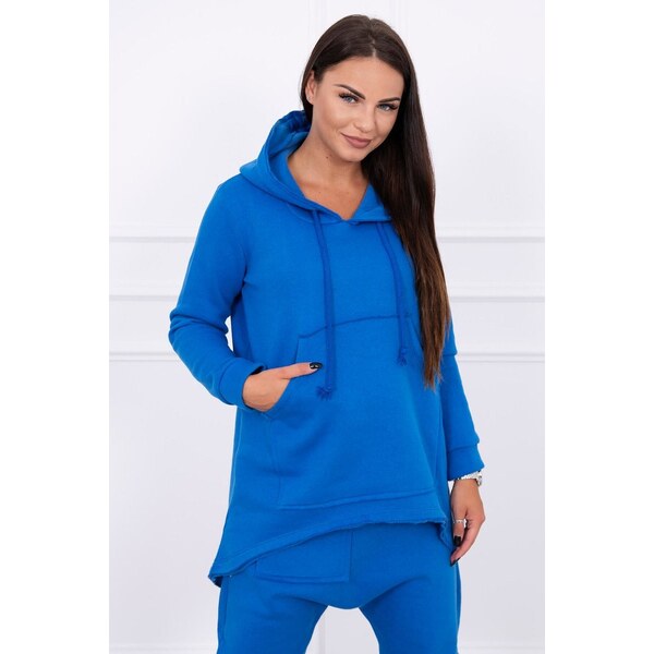 MladaModa Tepláková súprava s nohavicami Baggy džínsová 8553639