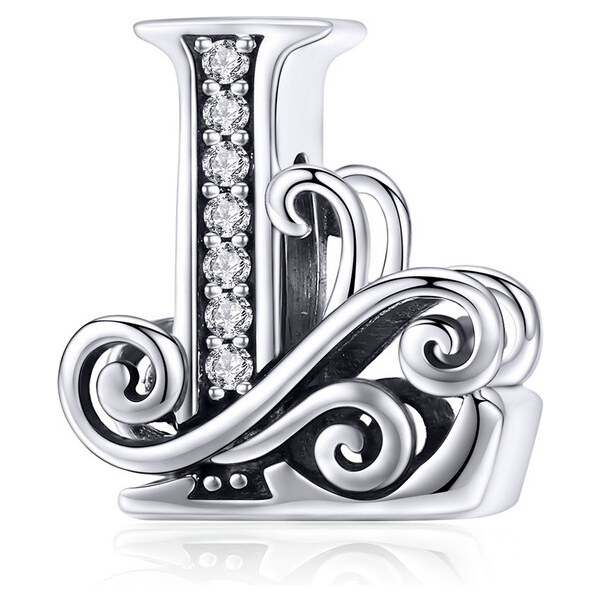 Emporial strieborný prívesok Písmeno L 26605025