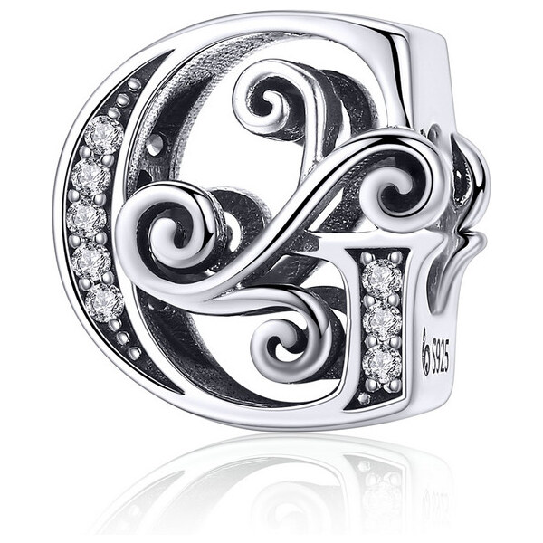 Emporial strieborný prívesok Písmeno G 26605024