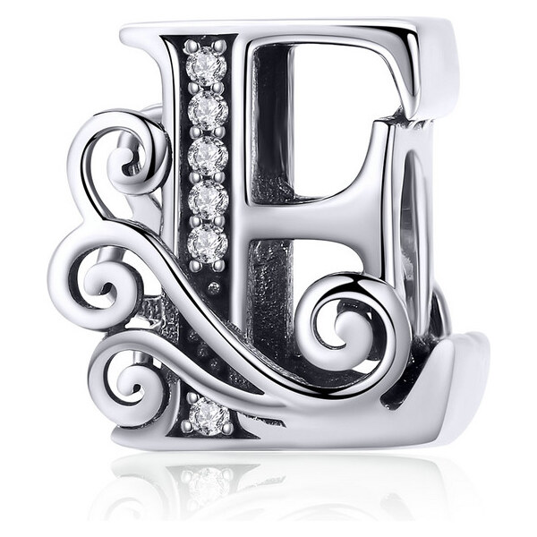 Emporial strieborný prívesok Písmeno E 26605022