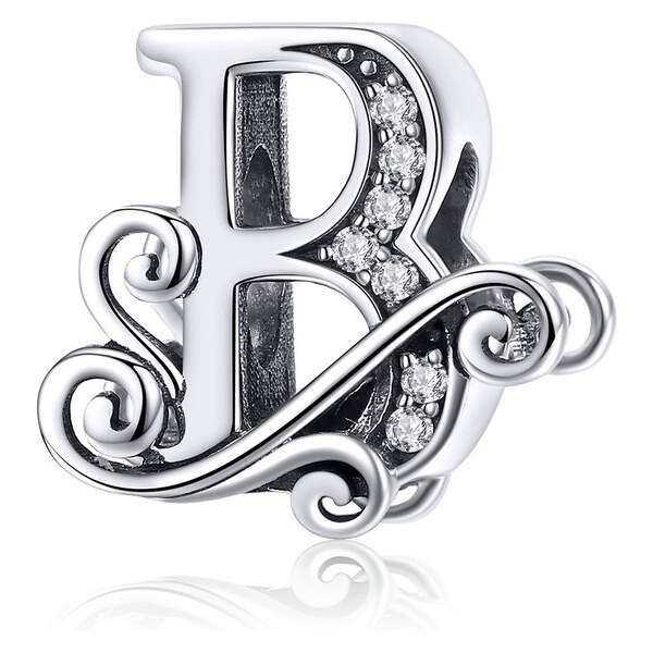 Emporial strieborný prívesok Písmeno B 26459766