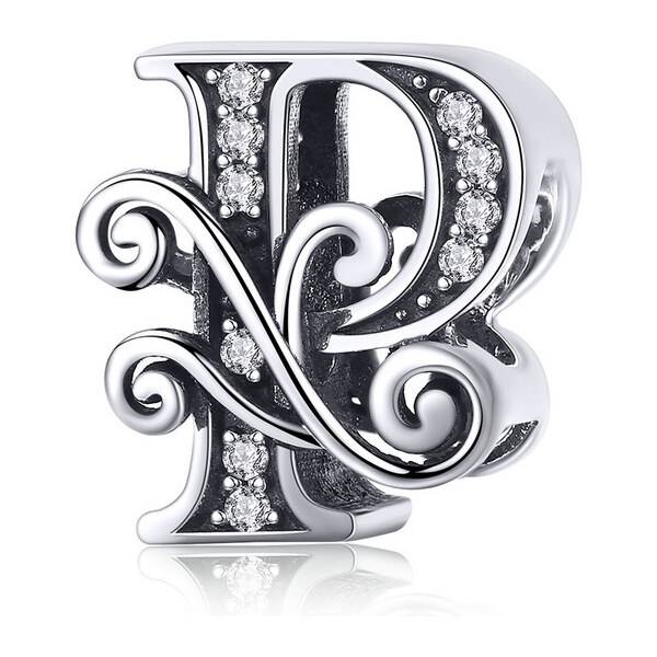 Emporial strieborný prívesok Písmeno P 26605026